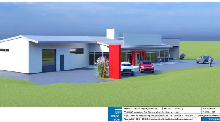 Baustart Innenausbau VitaMonte Bischofshofen